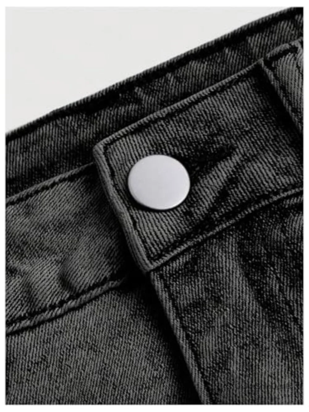 High Waist A-Line Denim Mini Skirt with Bow